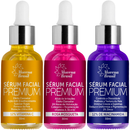 Kit SkinCare Premium - Sérum Facial Vitamina C + Sérum Niacinamida + Sérum Rosa Mosqueta