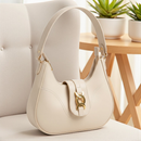 Bolsa Feminina Baguete Média De Ombro Estilosa Casual